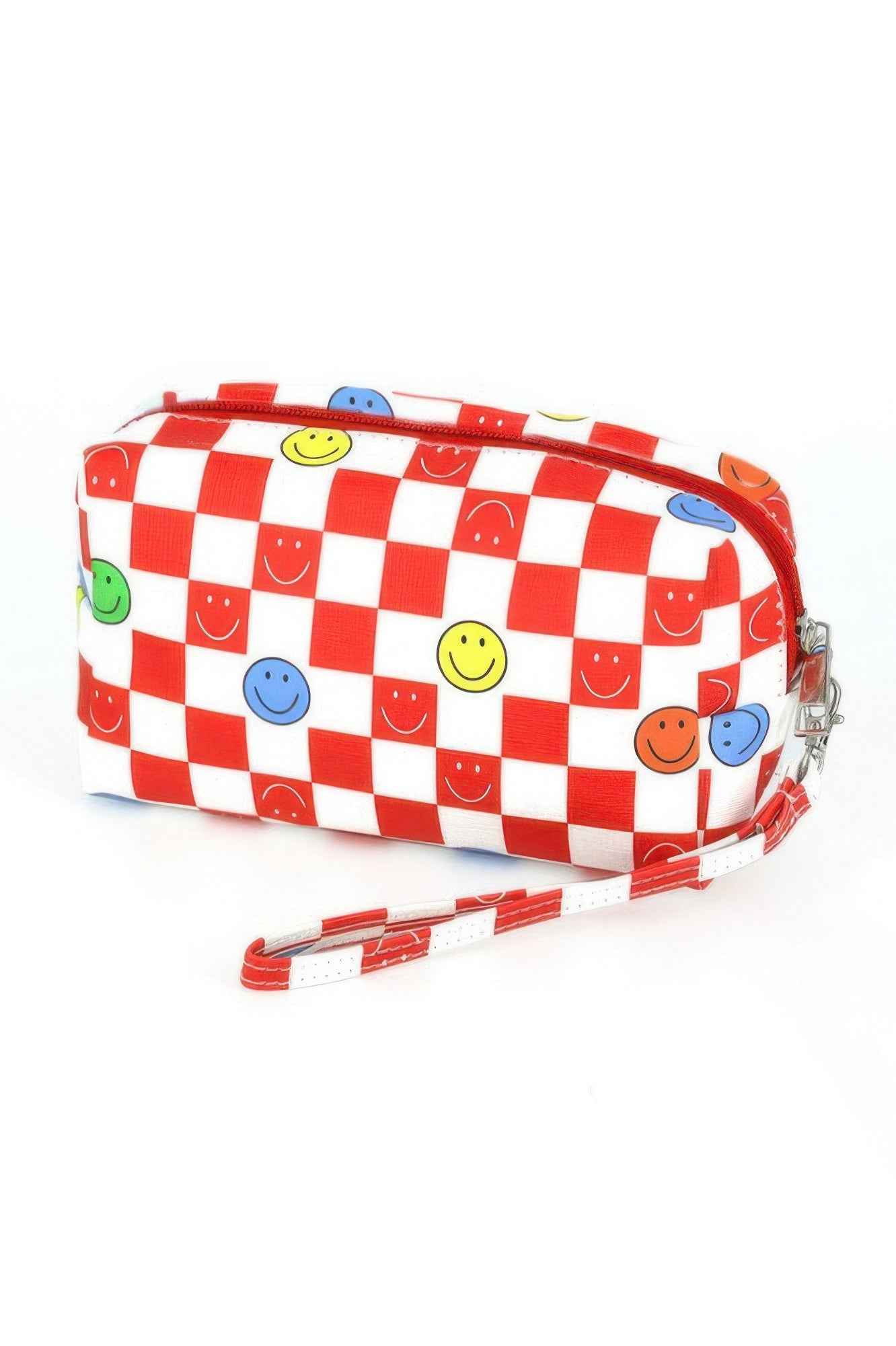 Smile Face Pouch Wristlet