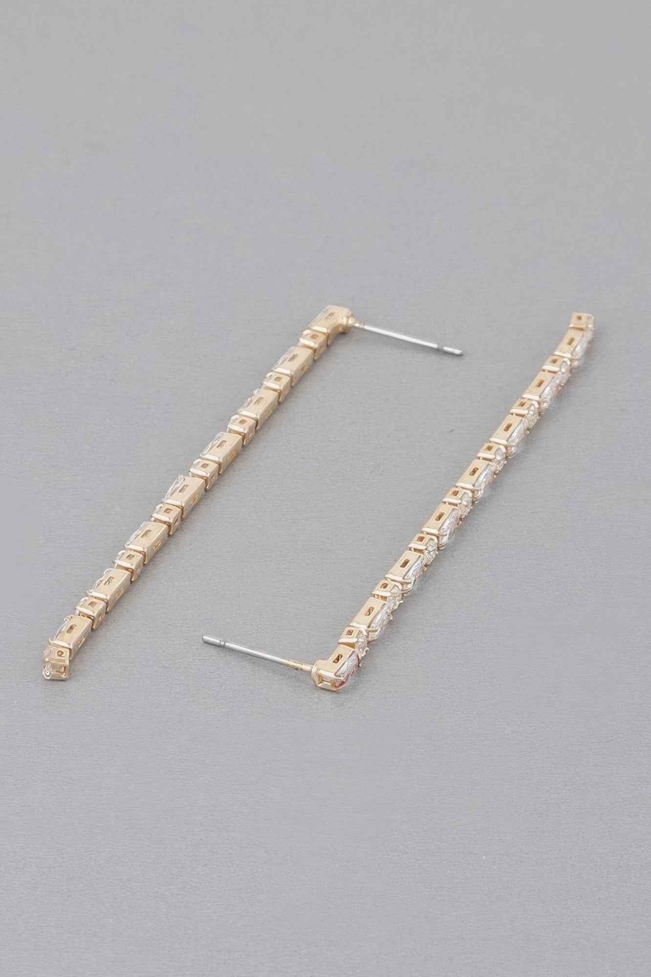 Rhinestone Pearl Drop Earrings