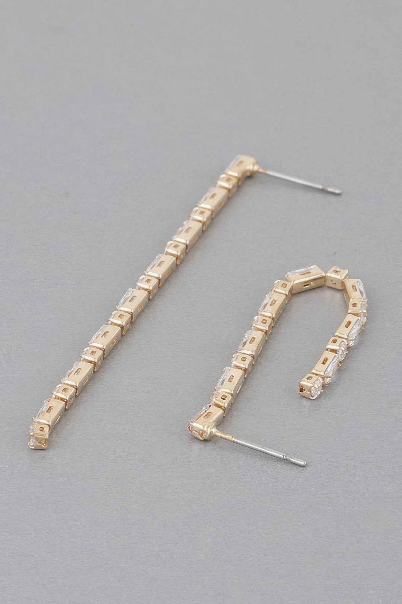 Rhinestone Pearl Drop Earrings