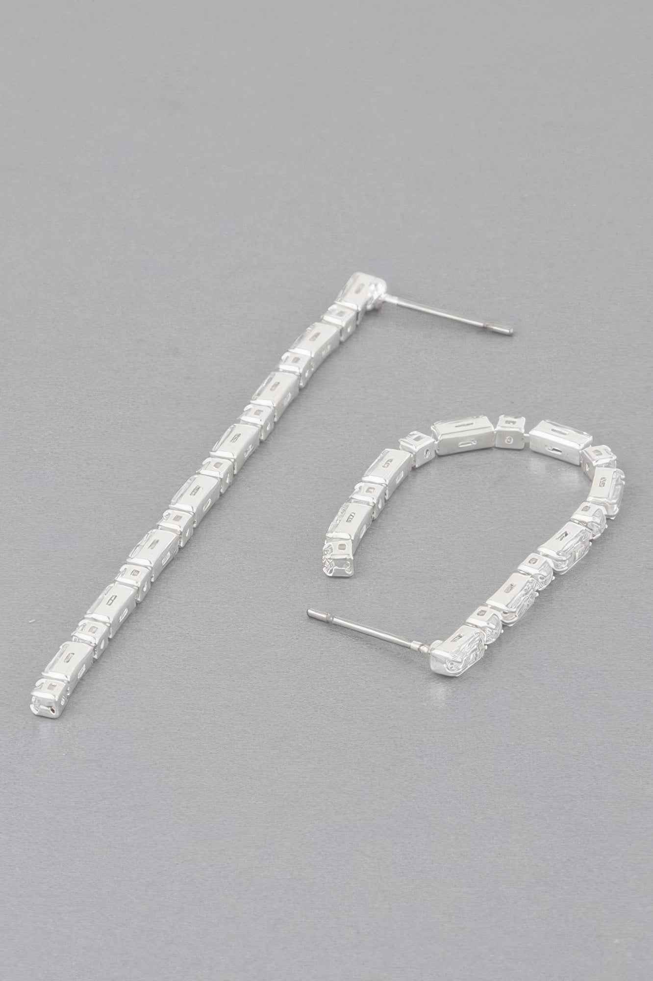 Rhinestone Pearl Drop Earrings