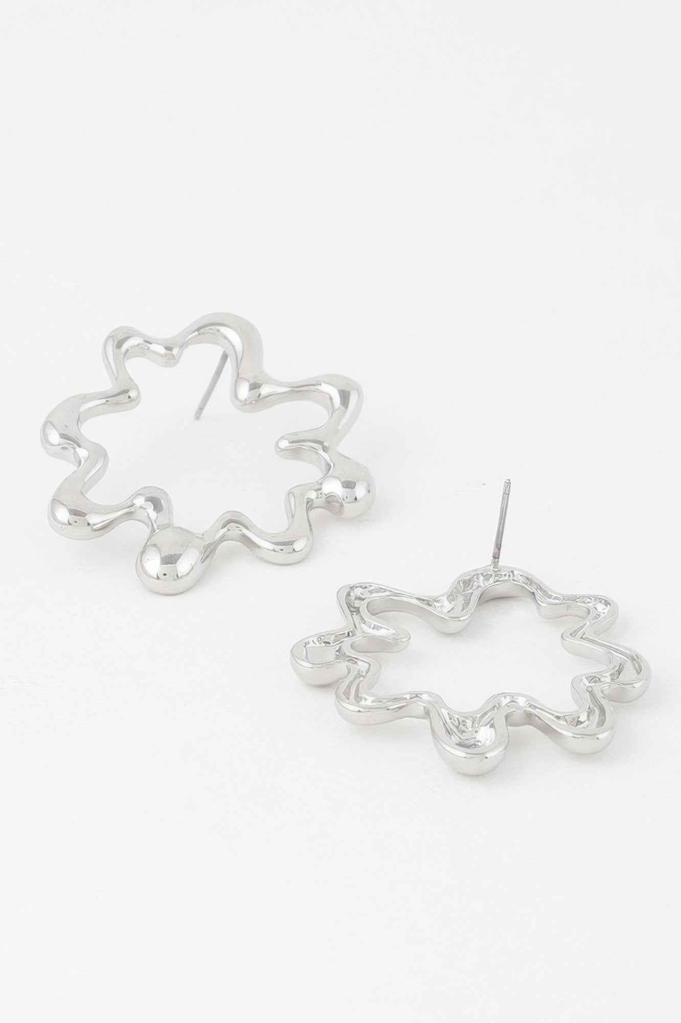 Melting Circular Earrings