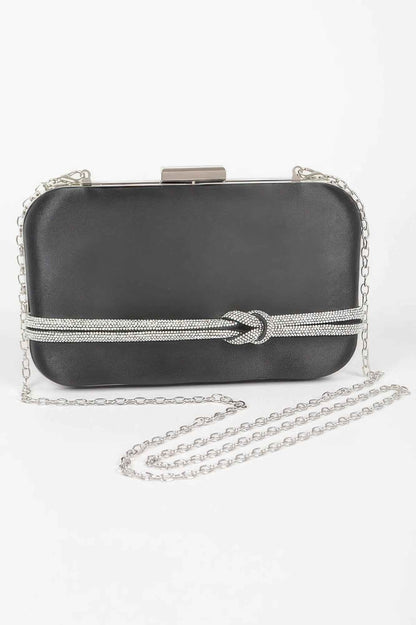 Satin Frame Party Clutch