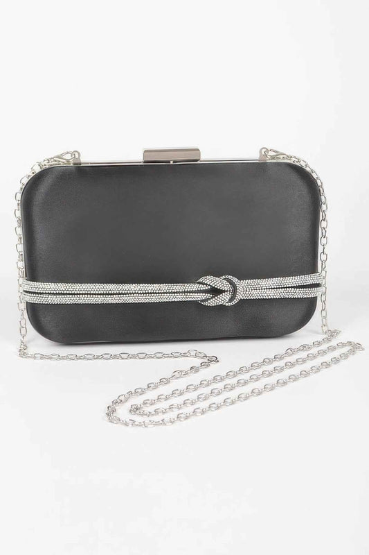 Satin Frame Party Clutch