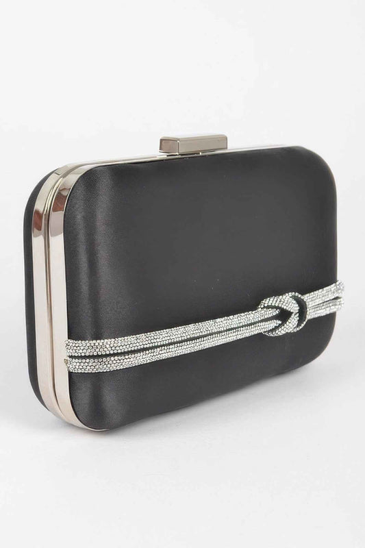 Satin Frame Party Clutch