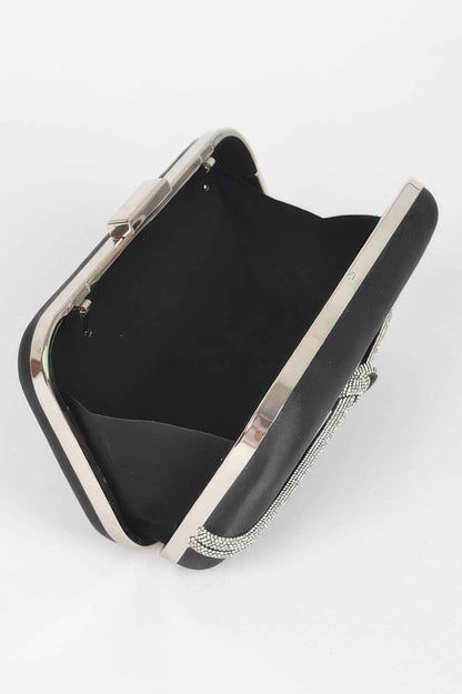 Satin Frame Party Clutch