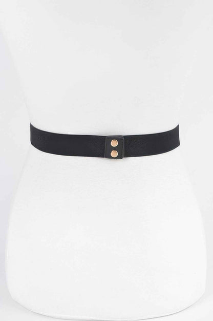 Multi Metal Buckle Elastic Belt