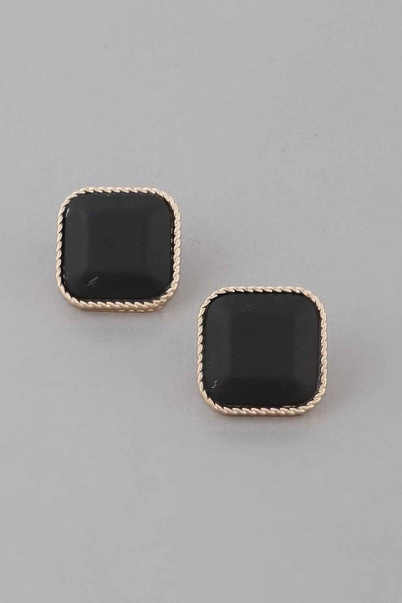 Antique Twisted Cubic Earrings