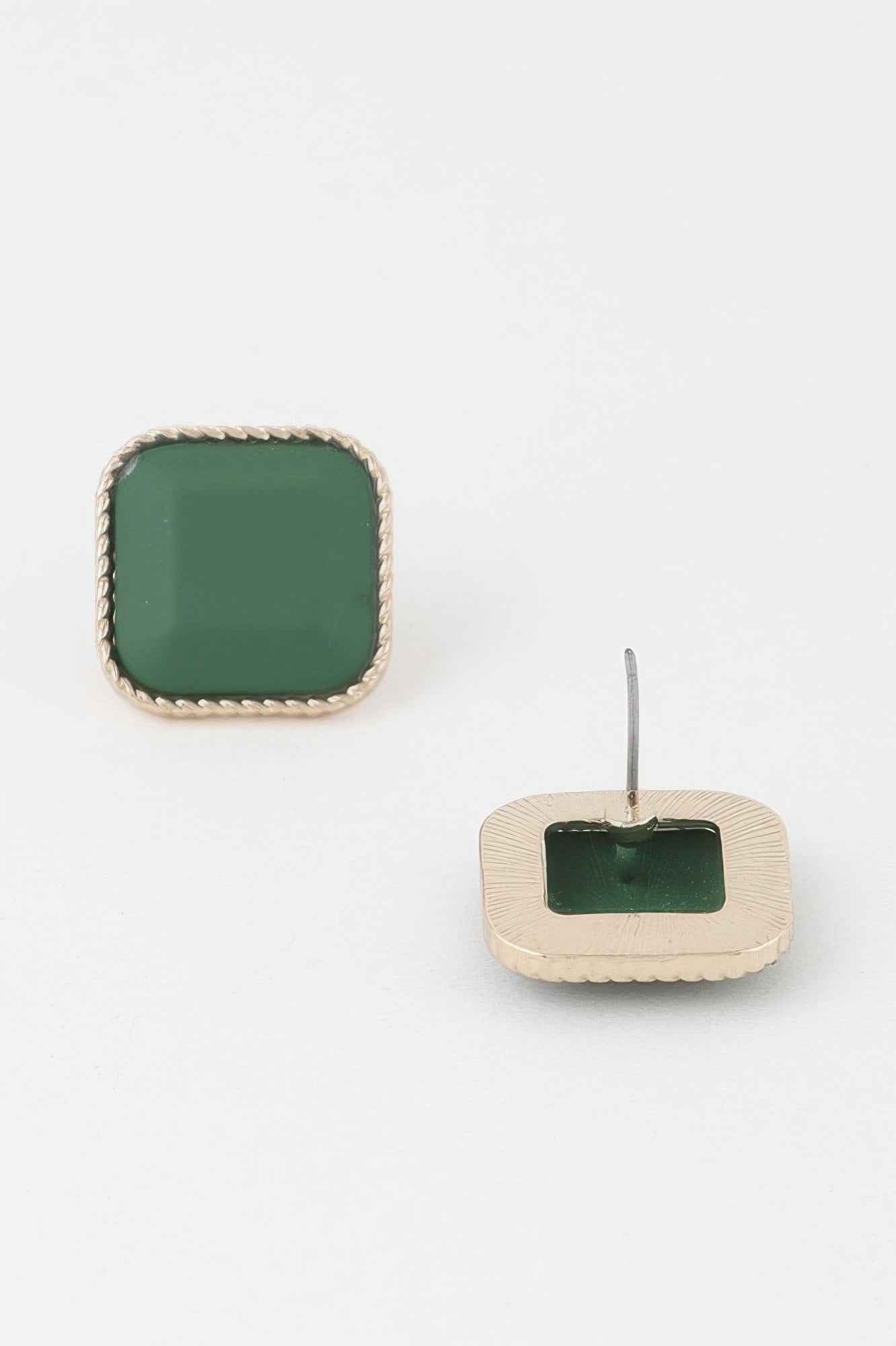 Antique Twisted Cubic Earrings