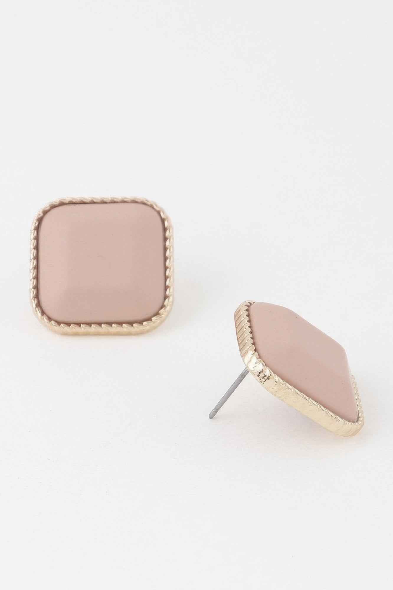 Antique Twisted Cubic Earrings