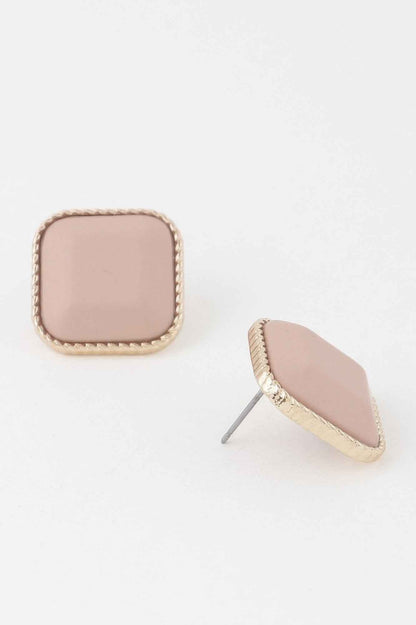 Antique Twisted Cubic Earrings