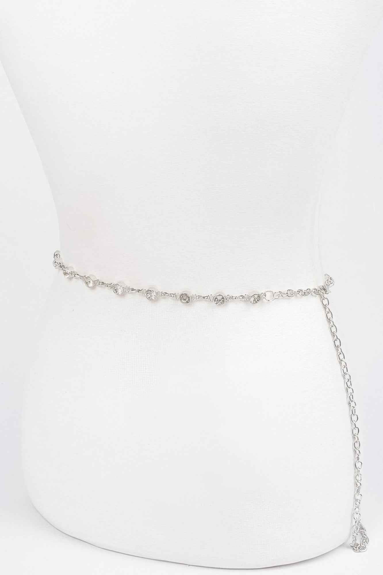 Stone Chain Layered Belt