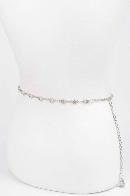Stone Chain Layered Belt