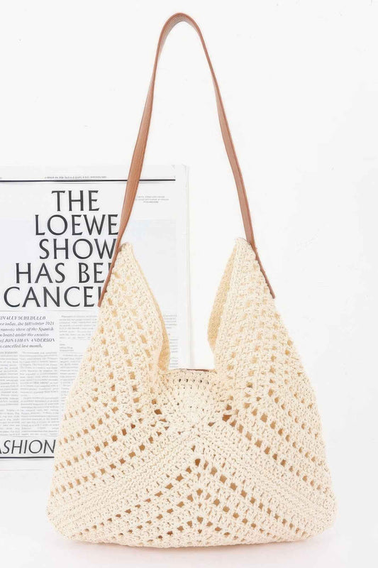 Crochet Shoulder Bag With Pouch