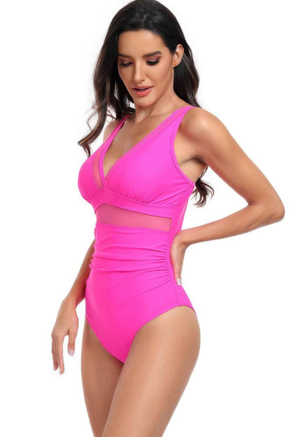 Printed Puff Sleeve Shirt With Line Pattern