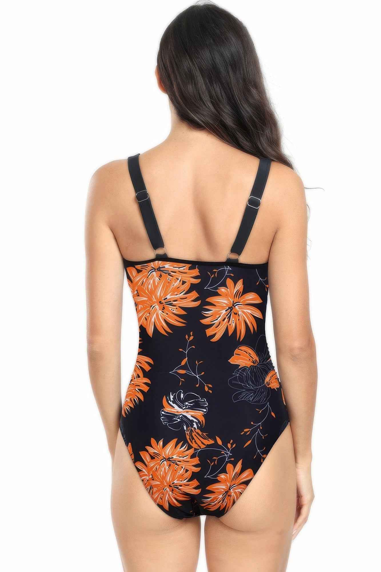 Printed Puff Sleeve Shirt With Line Pattern