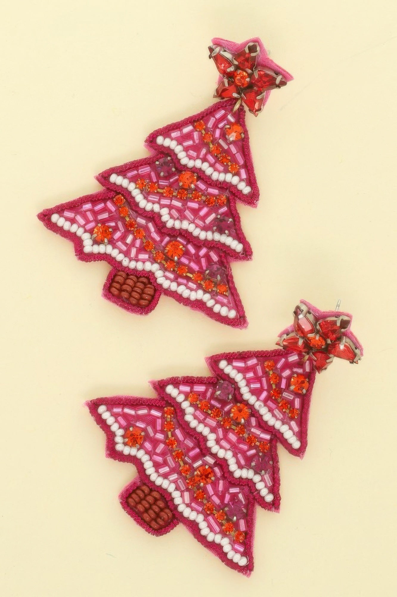 Christmas Tree Jeweled Post Earrings - It's a Girly Place