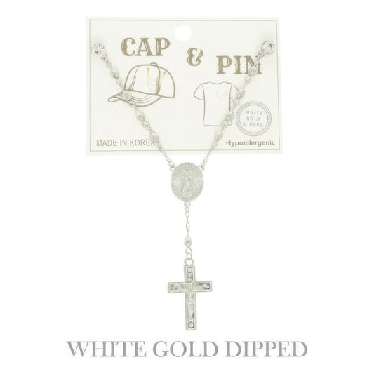 Gold Plated Religious Theme Charm Hat Chain - It's a Girly Place