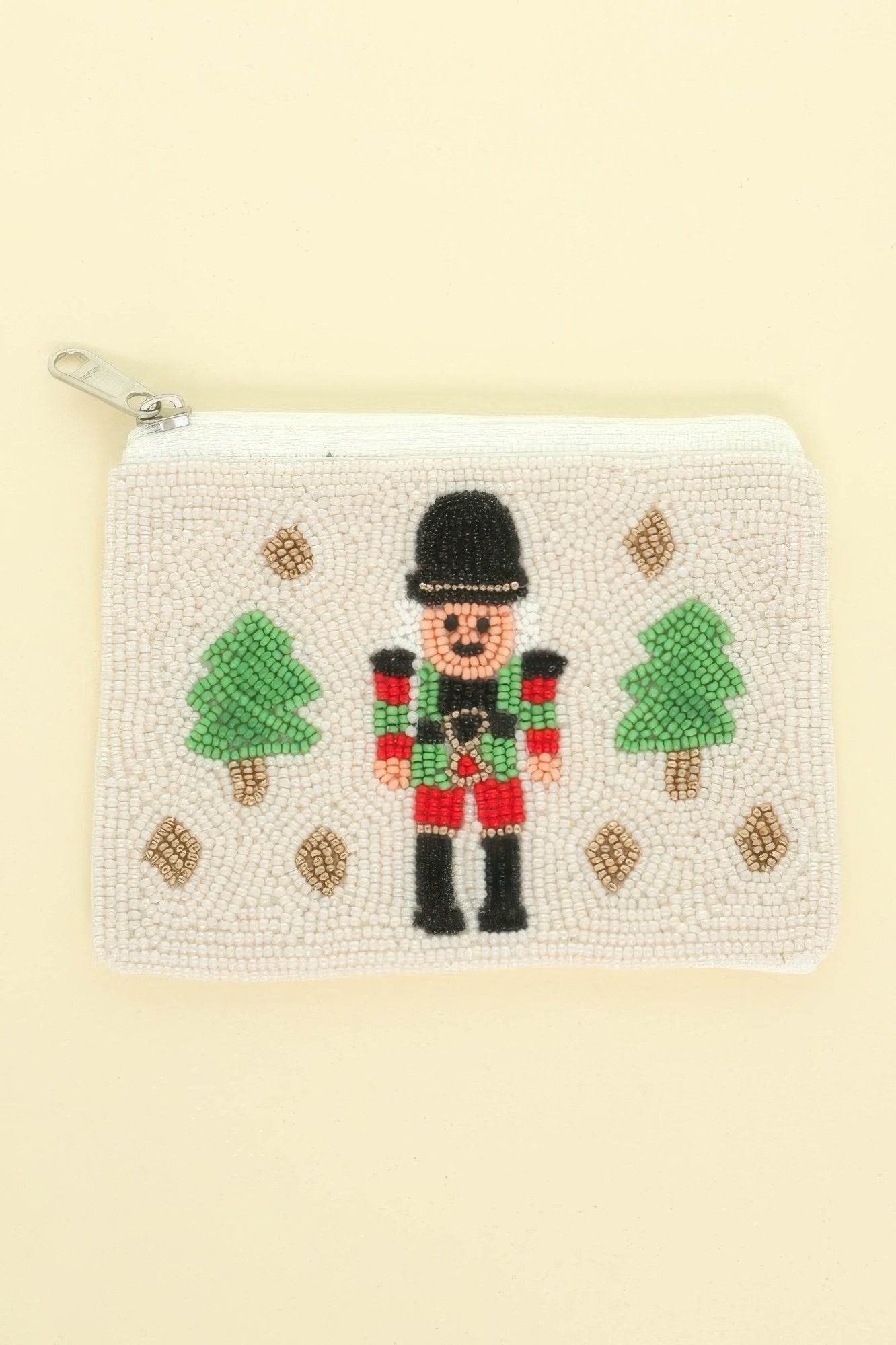 Christmas Nutcrack Beaded Coin Bag - It's a Girly Place