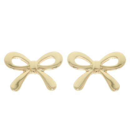 Short Tail Bow Ribbon Post Earrings - It's a Girly Place