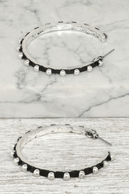 Western Bubble Hoop Earrings - It's a Girly Place