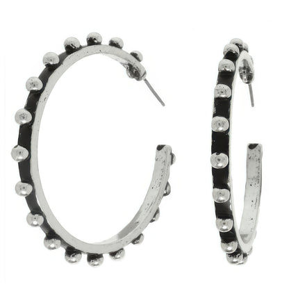Western Bubble Hoop Earrings - It's a Girly Place