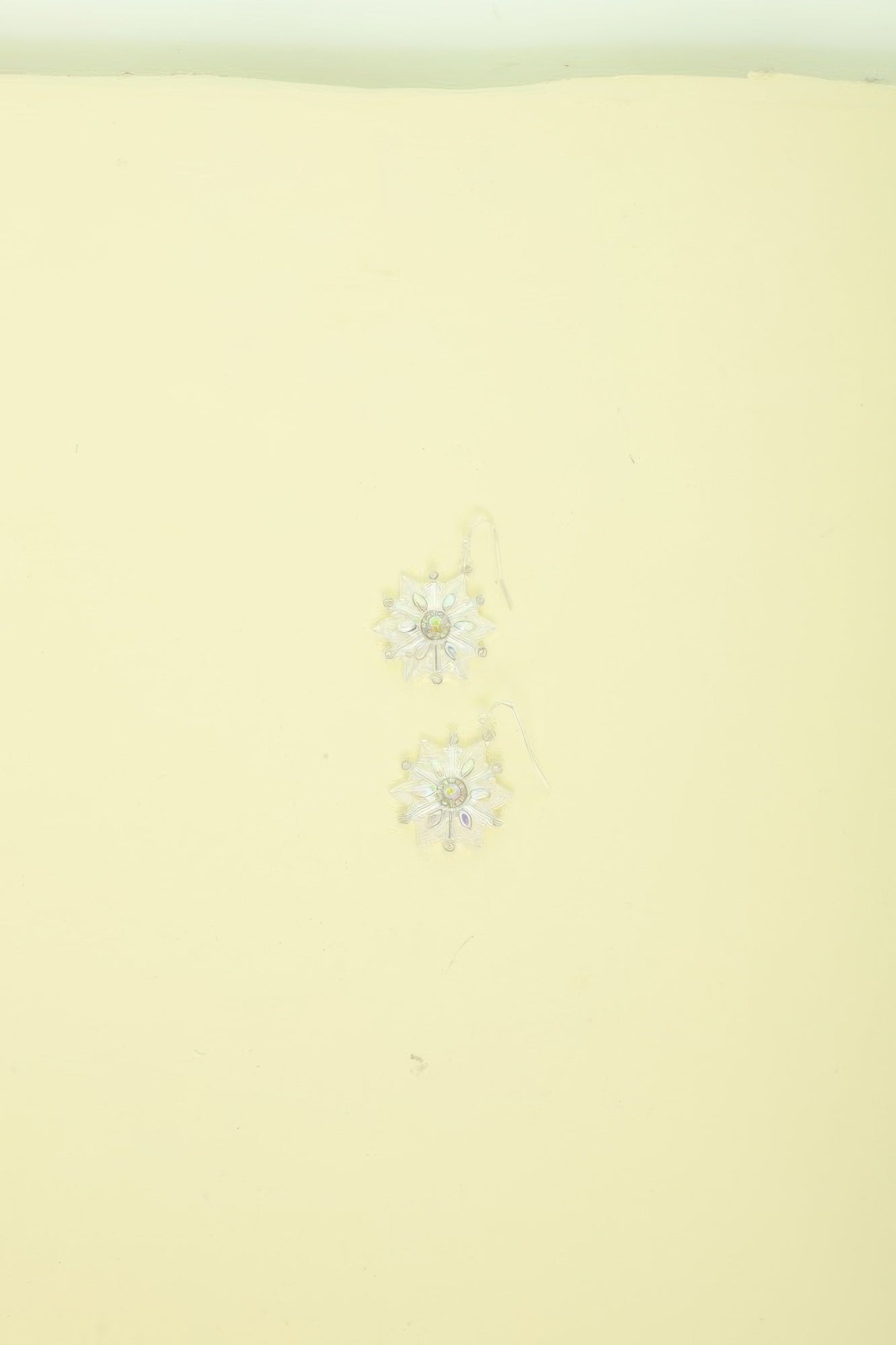 Christmas Snowflake Dangle Earrings - It's a Girly Place