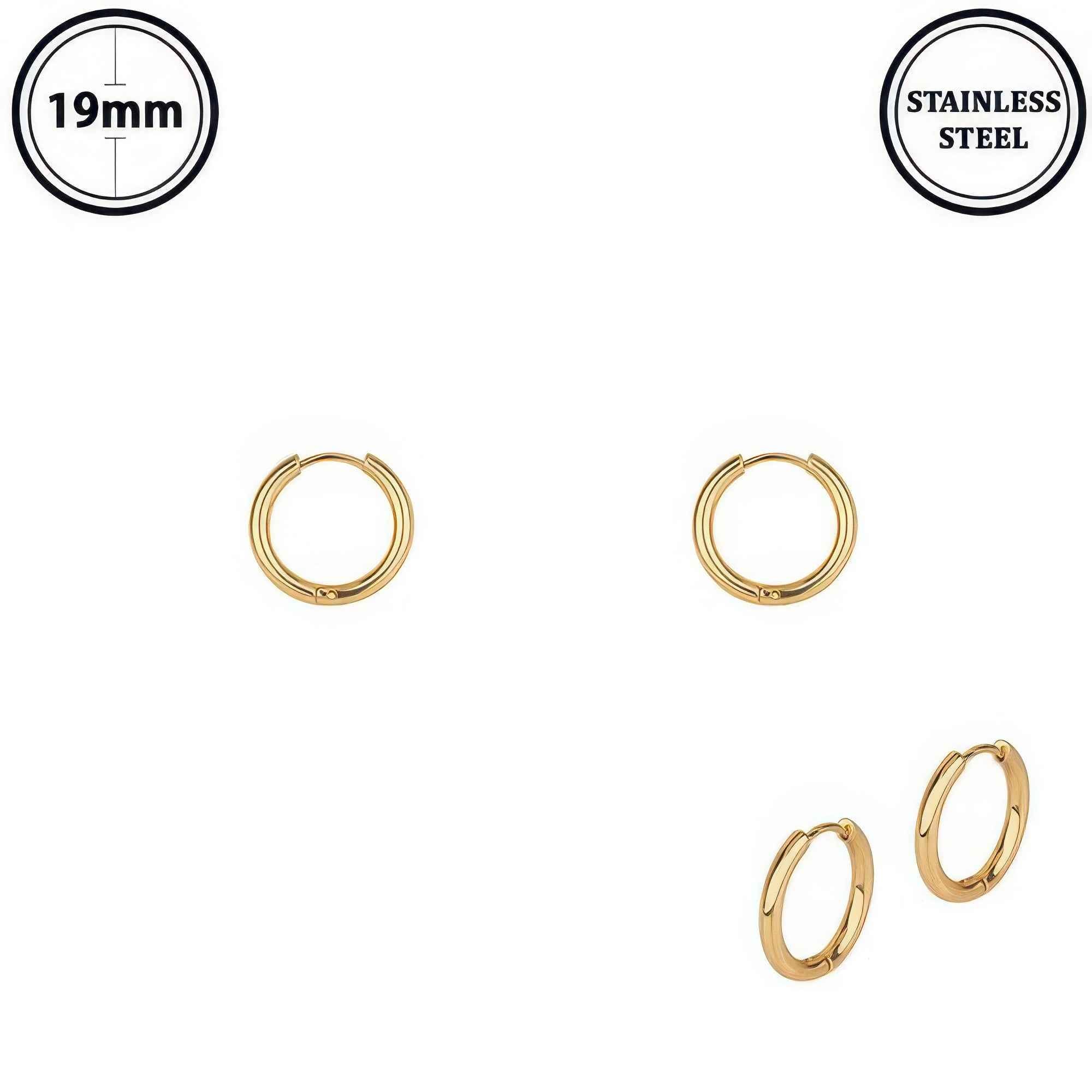 Huggie Hoop Earrings