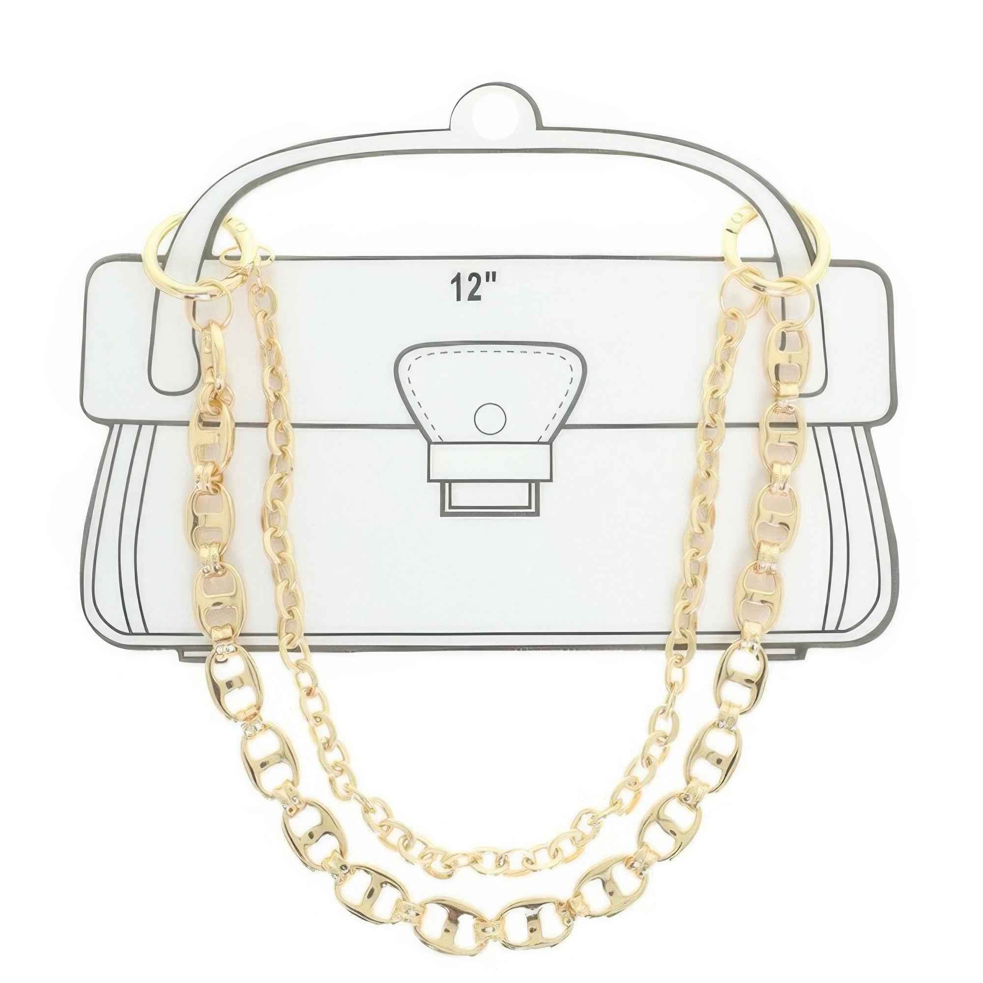 Multi-strand Pop-top Bag Chain