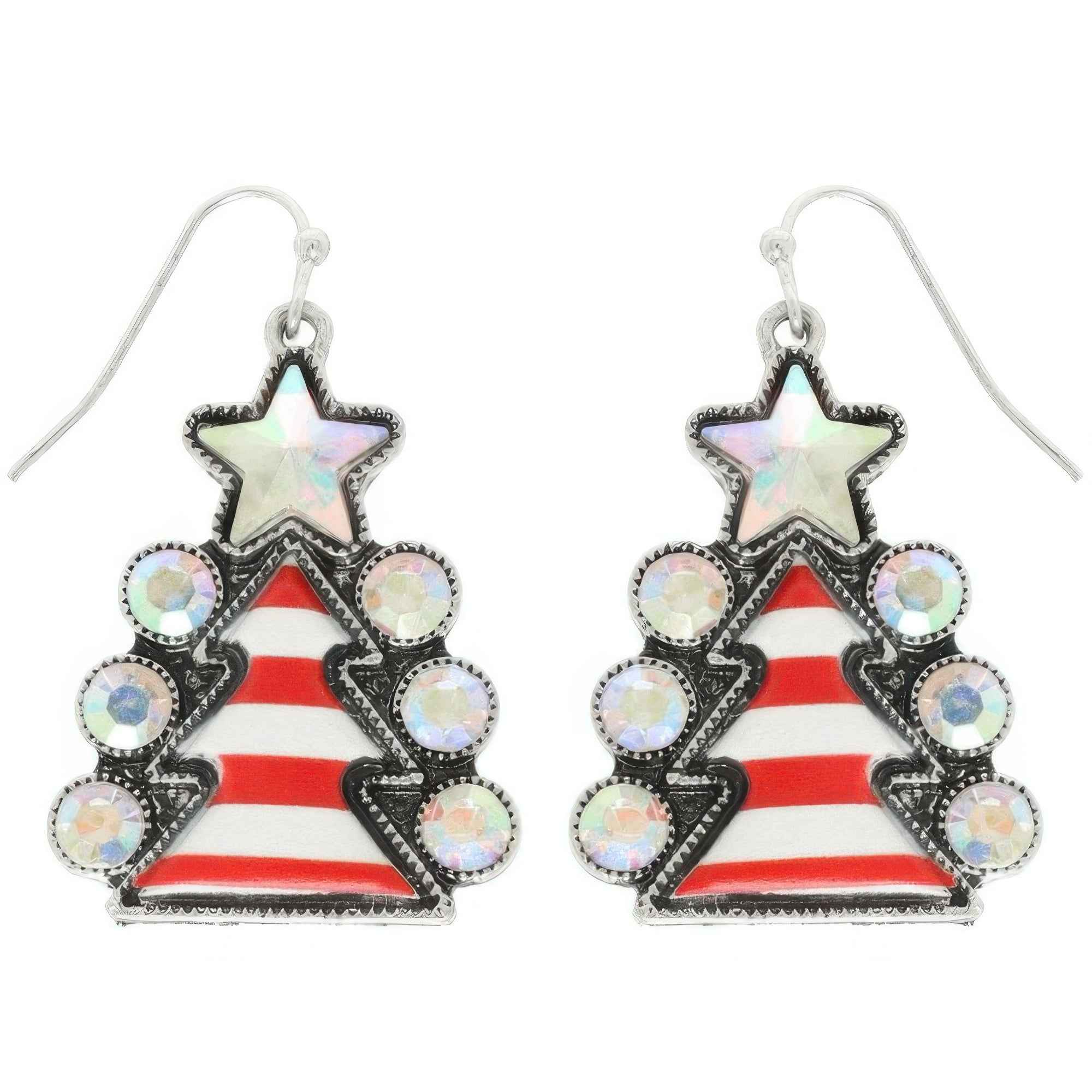 Western Christmas Tree Post Earrings