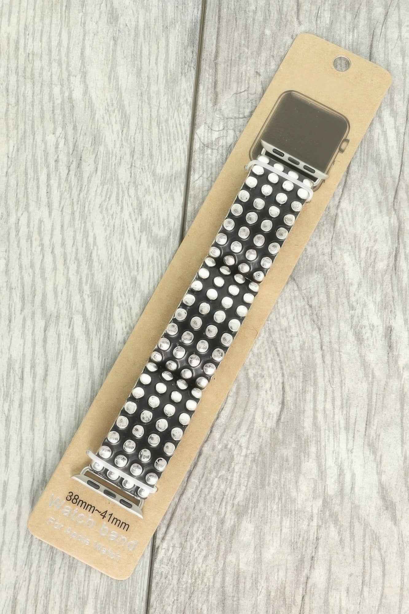 Western Bubble Beaded Apple Watch Band