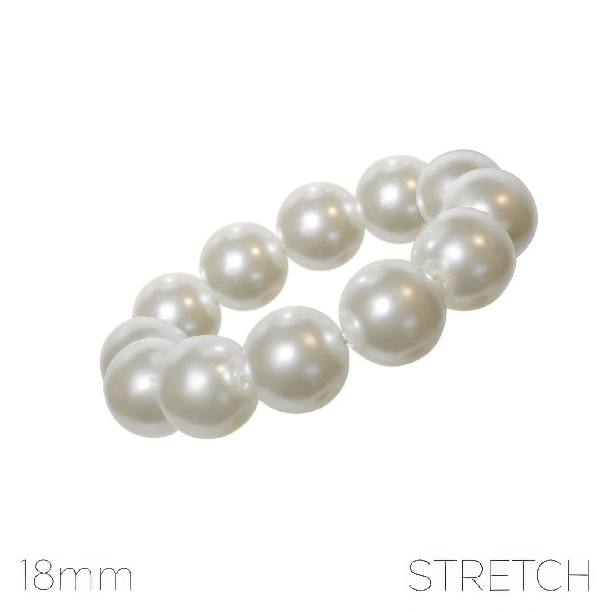 White Pearl Bracelet - It's a Girly Place
