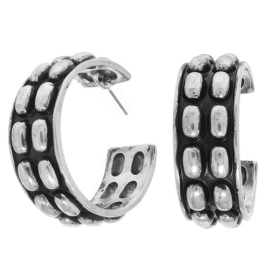 Western Bubble Alpine Hoop Earrings