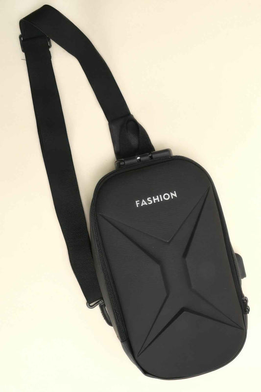 Sling Bag With Usb Charging Port & Password Lock