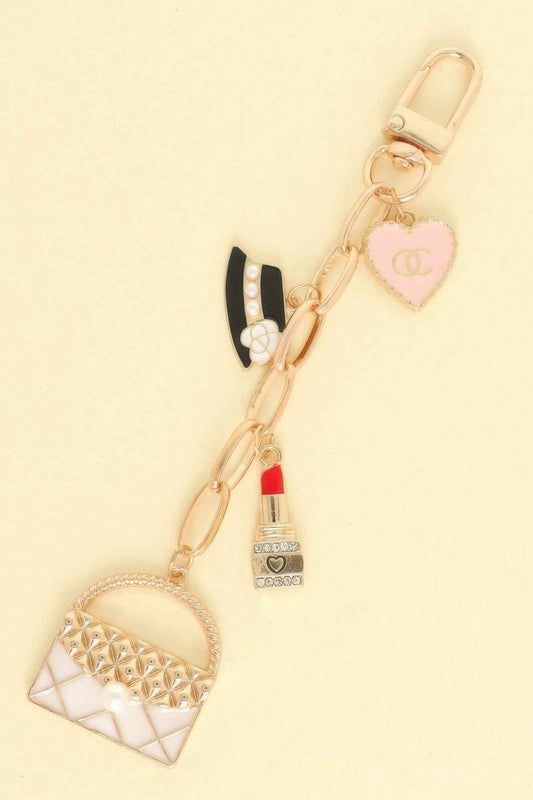 Fashion Theme Bag Charm Chain