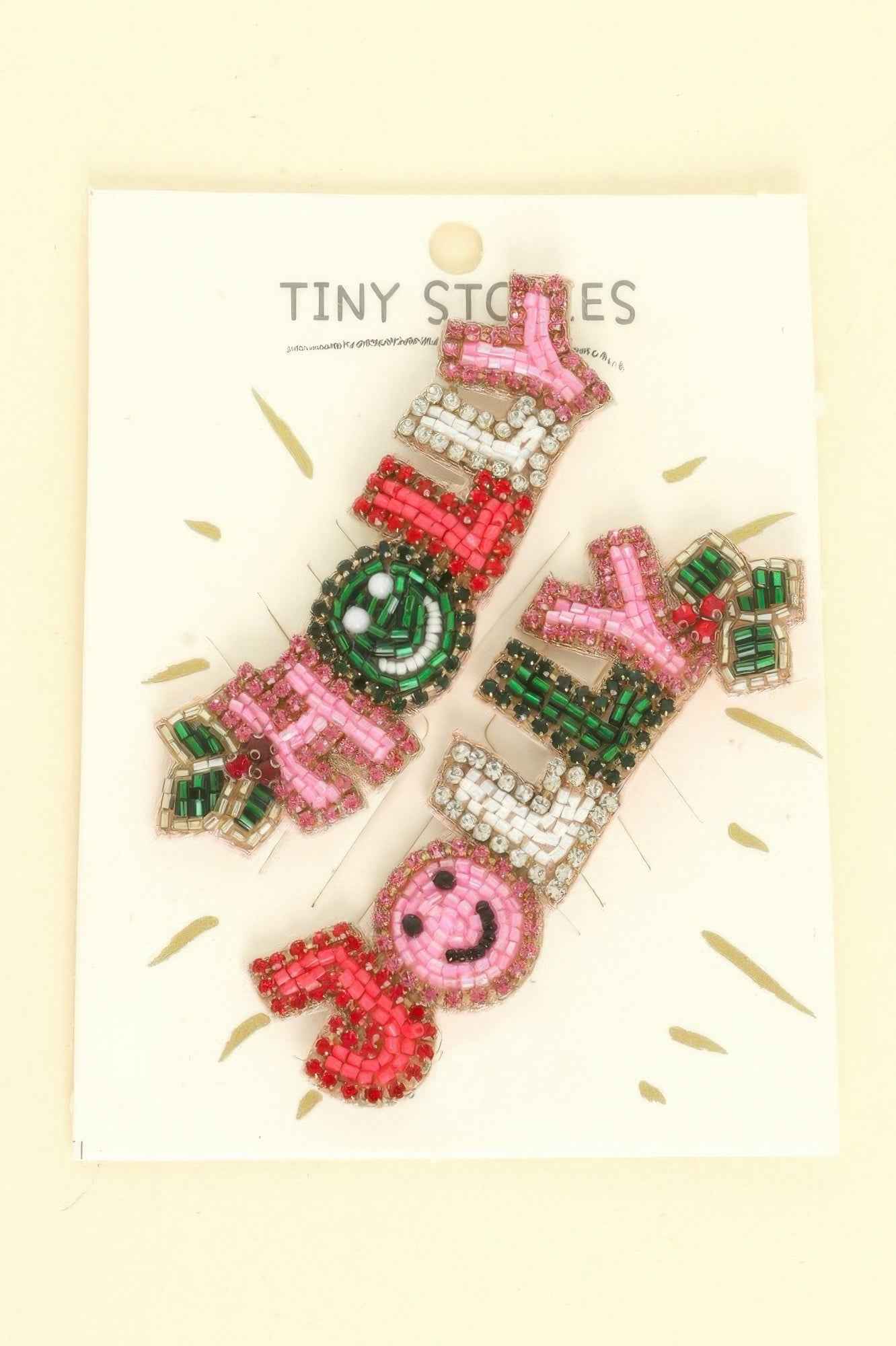 2pc Christmas Theme Brooch Pin Set