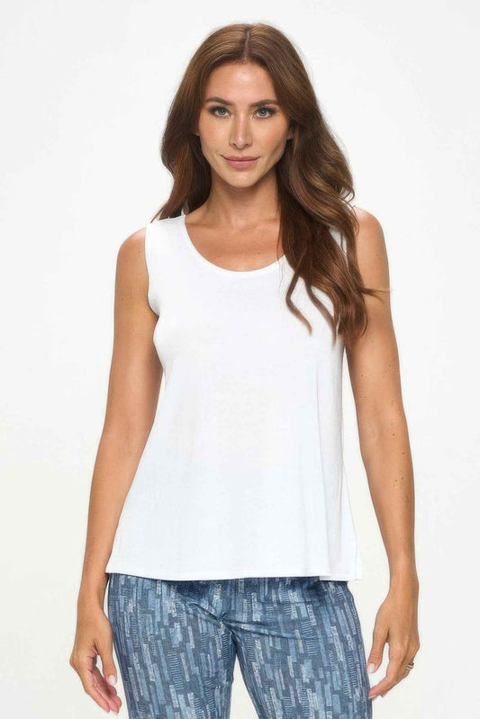 Bns Solid Sleeveless Tank Top