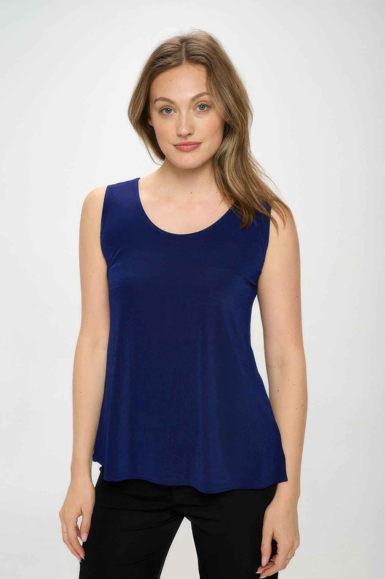 Bns Solid Sleeveless Tank Top