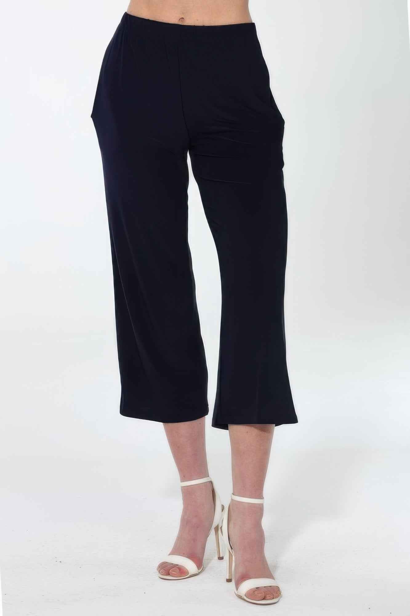 Hit Wide Leg Ankle Length Pants