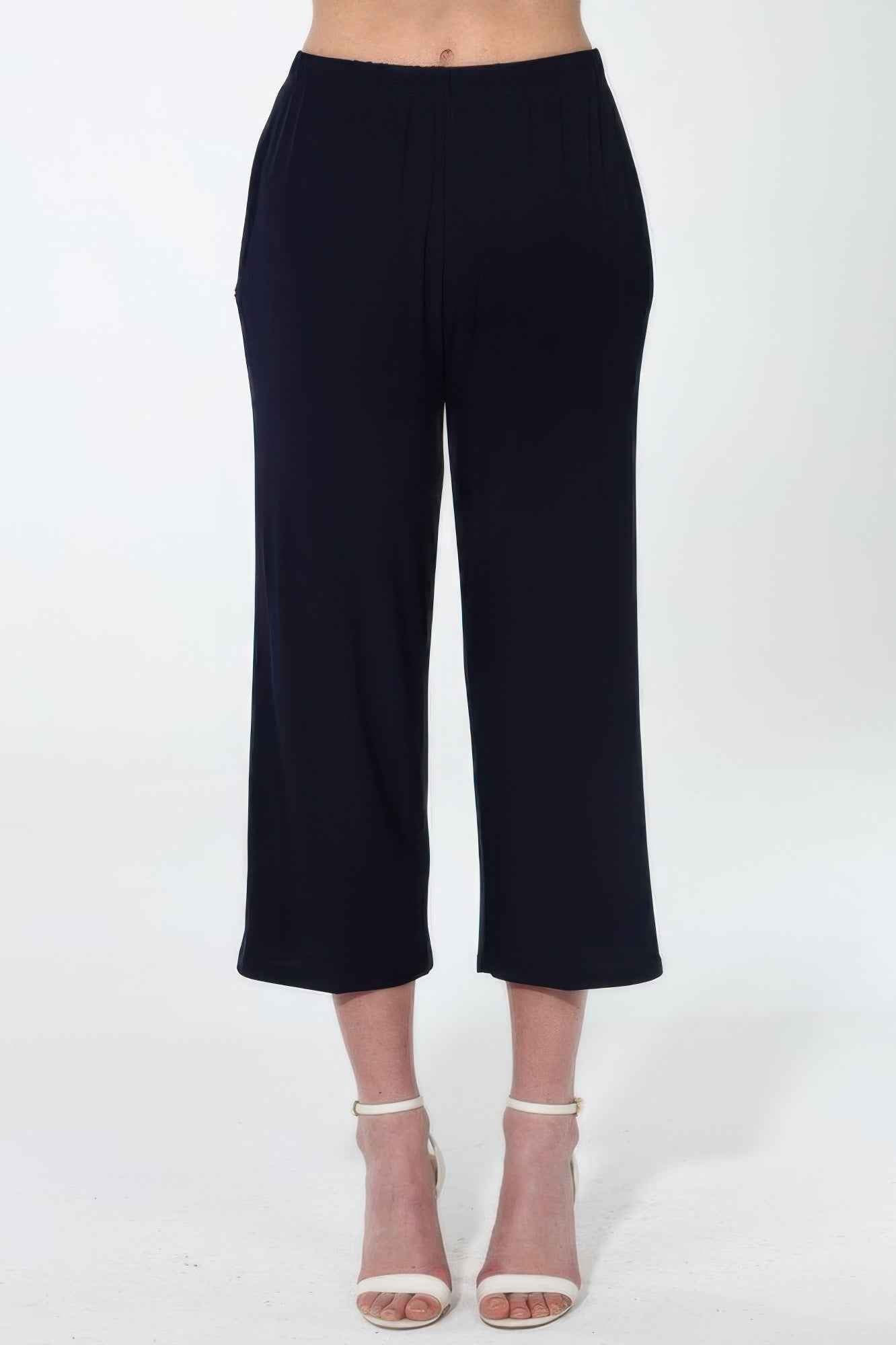 Hit Wide Leg Ankle Length Pants