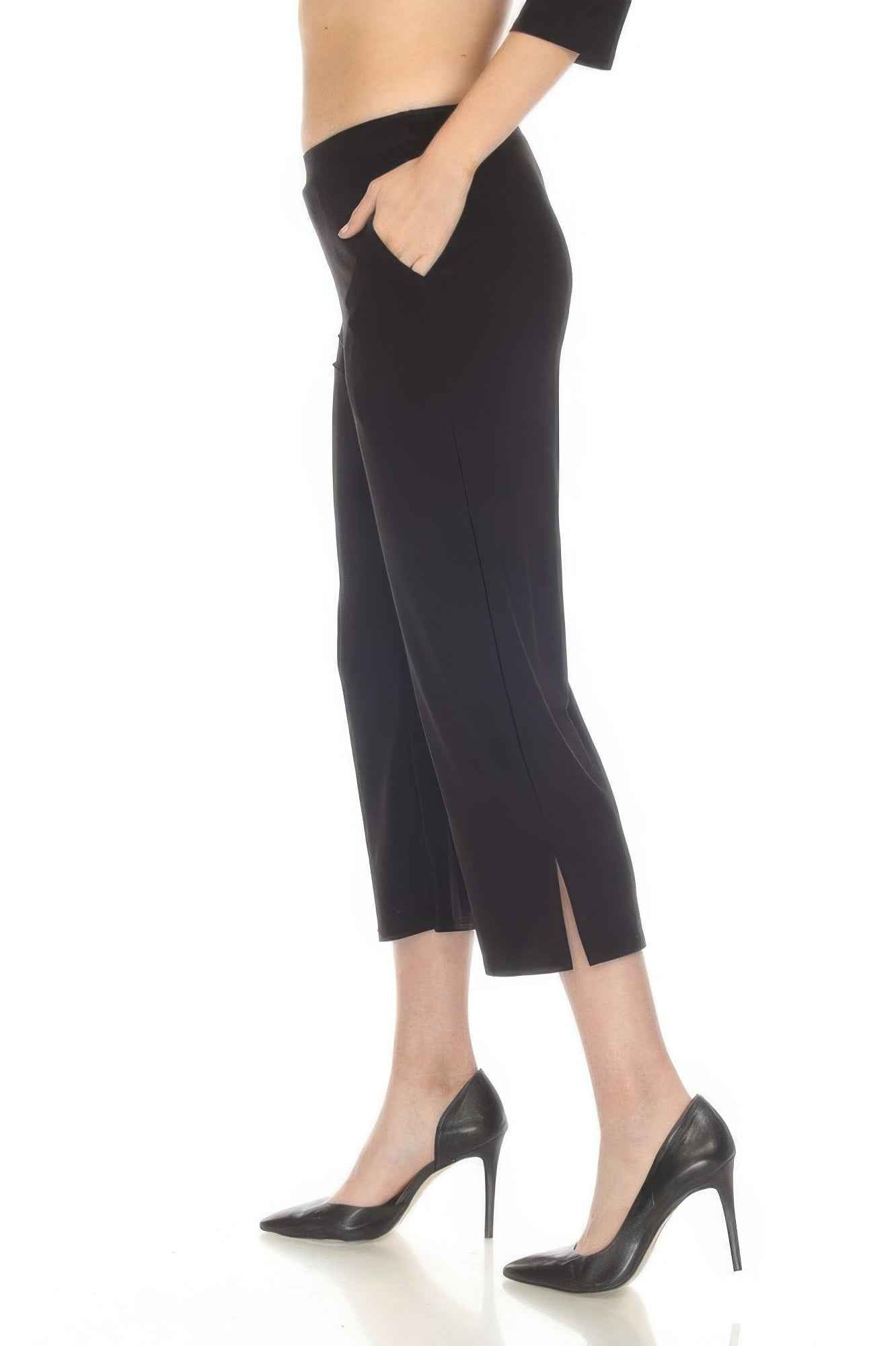 Hit Wide Leg Ankle Length Pants