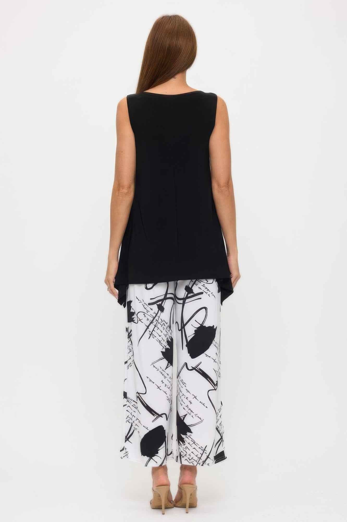 Hit Boat Neck Shark Bite Tank Tunic