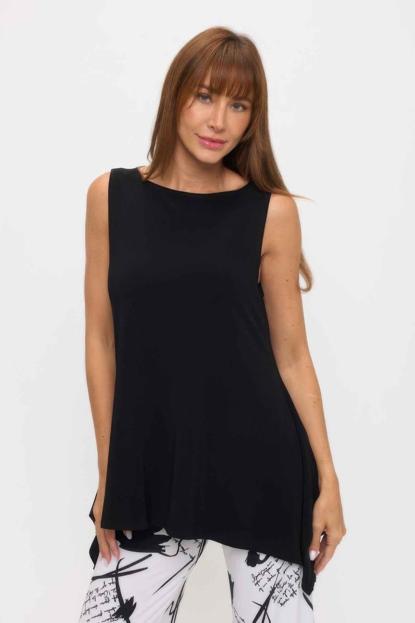 Hit Boat Neck Shark Bite Tank Tunic