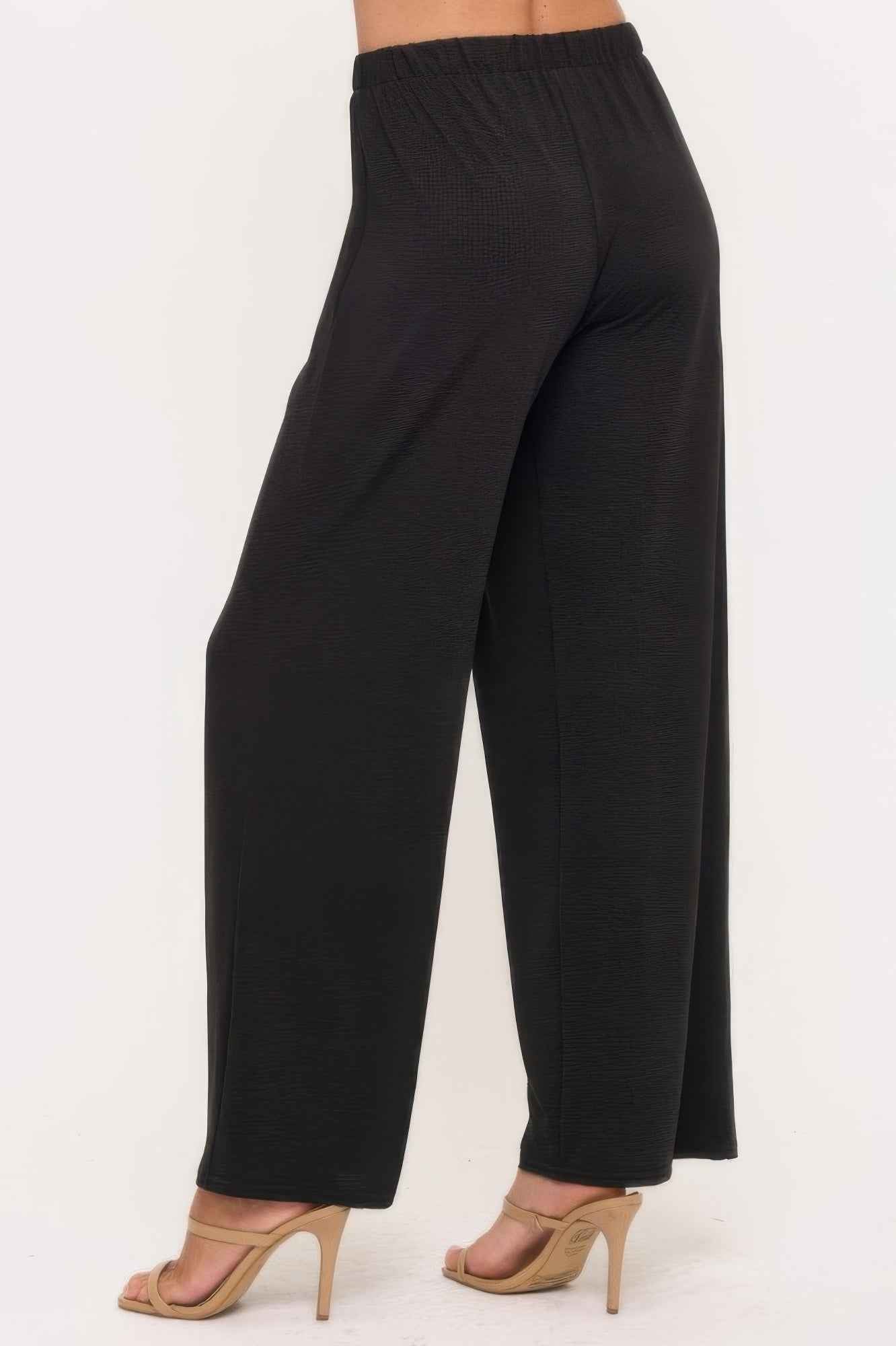 Vp Overlap Wide Leg Pants
