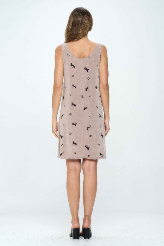 Bns Print Missy Tank Dress