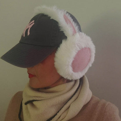 Snow Bunny Foldable Earmuffs