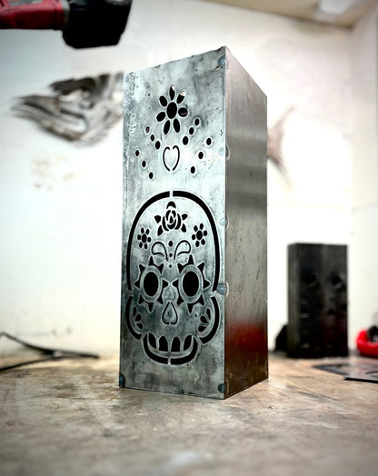 Day of the Dead Solar Pillar - Steel - Multiple Sizes