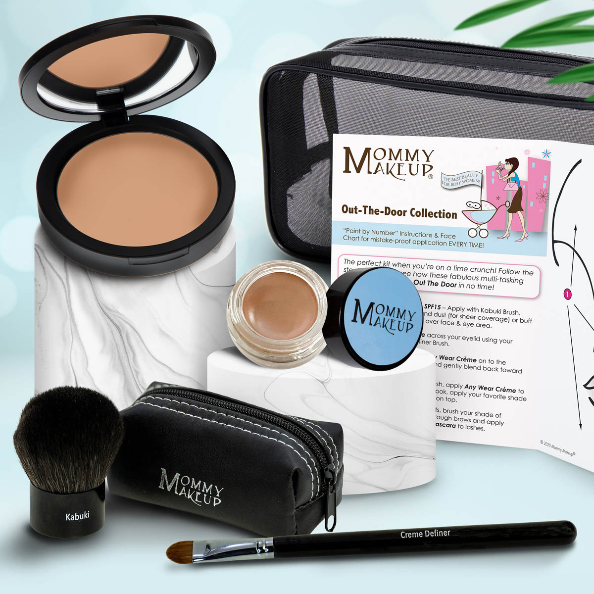 Out The Door Collection | Travel-friendly, Multi-tasking,Talc-free Makeup Set